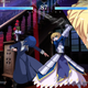 Saber fighting Ciel in Melty Blood with an invisible sword.